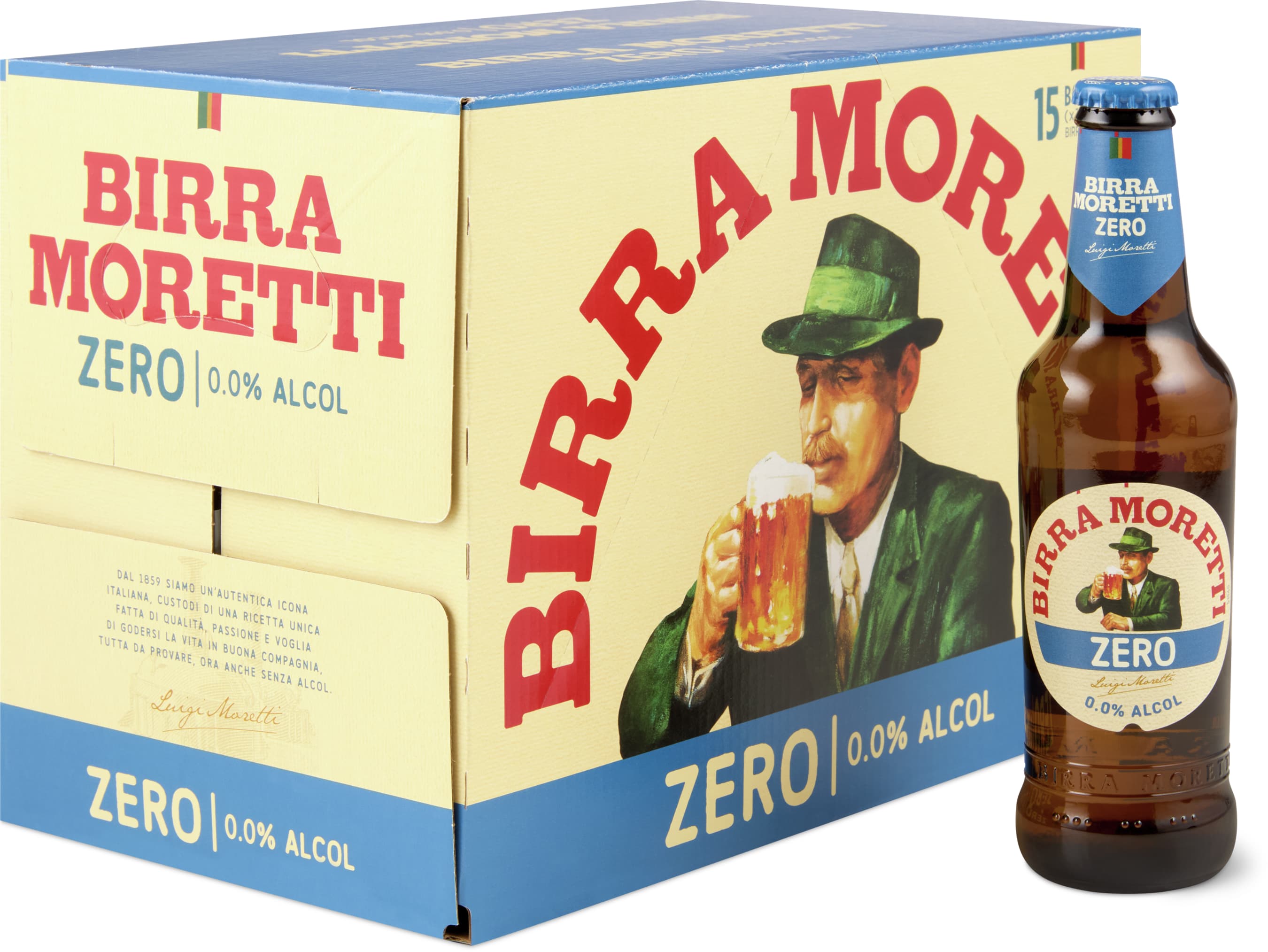 Birra Moretti Zero alkoholfrei 15x330ml